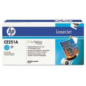  Hp Ce251a Laser Printer Toner 7000 Page Yield Cyan 