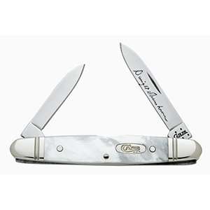 Case   Eisenhower, Mother of Pearl, 2 Blades  Sports 