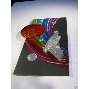  Rainbow Art Butterfly Metal Wall Art