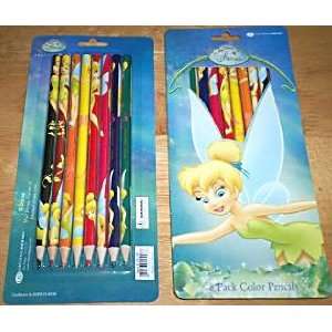  Disney Fairies Tinkerbell 8 Pack Color Pencils