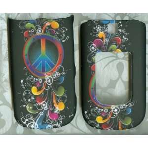  Nokia 6350 AT&T 3G rubberized phone cover case peace 
