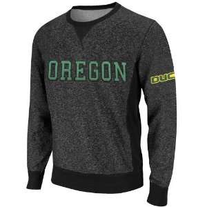  Oregon Ducks Mens Granite Strong Line Sweatshirt   Black 