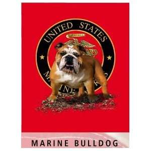   Collection Queen Size U.S. Marine Bulldog Korean Mink Blanket