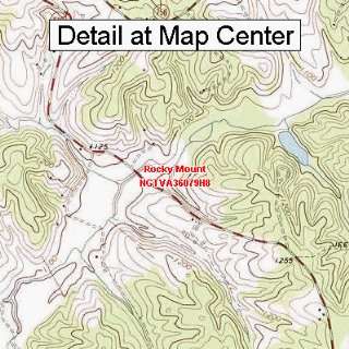   Map   Rocky Mount, Virginia (Folded/Waterproof)
