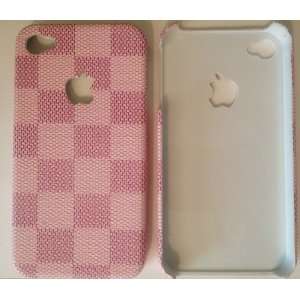  Back Case for iPhone 4G 4S + Pink USB 2.0 Data Sync Cable for iPhone 