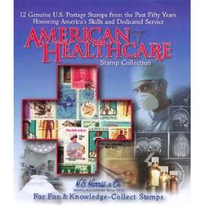   Stamp Collecting Pack   American Healthcare / Medical Stamps for