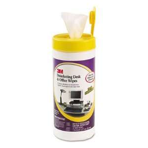 3M Disinfecting Desk Office Wipes MMMCL554 Kitchen 