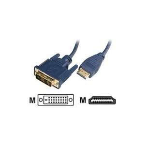 Cables To Go 6 ft Velocity HDMI/DVI D Cable Blue Shielded Gold plated 