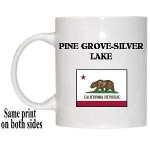   Flag   PINE GROVE SILVER LAKE, California (CA) Mug 