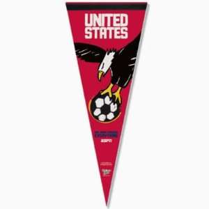  USA SOCCER WORLD CUP 2010 PREMIUM PENNANT Sports 
