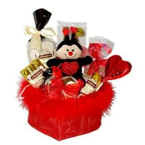 Love Bug   Sugar Free Valentines Gift Basket  Grocery 