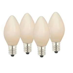   Pack of 96 Opaque White C7 Energy Saving Replacement 2.5W Light Bulbs