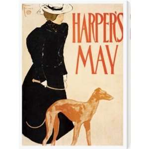  Harpers Magazine Cover, May AZV01251 arcylic print