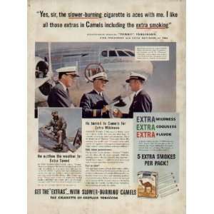   Chief Engineer of TWA.  1940 Camel Cigarettes Ad, A3033