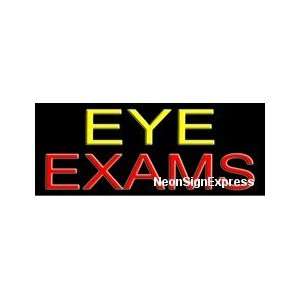 Eye Exams Neon Sign