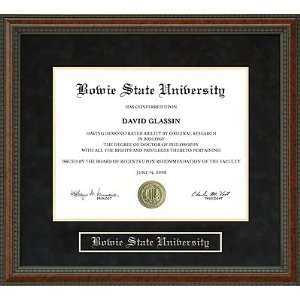Bowie State University (BSU) Diploma Frame  Sports 