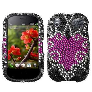   Bling for Palm Pre Plus Verizon Wireless,AT&T   Trapped Heart Cell