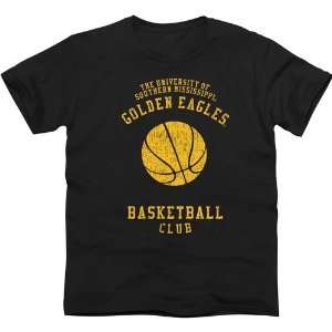  Southern Miss Golden Eagles Club Slim Fit T Shirt   Black 