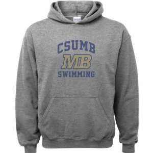 Cal State Monterey Bay Otters Sport Grey Youth Varsity Washed Swimming 
