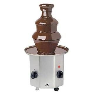   CHM 16314 Stainless Steel 2 Tier 2 1/2 Quart Chocolate Fountain