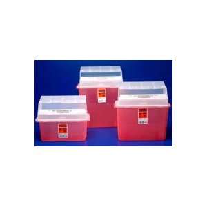 PT# # 31353603  Container Sharps Gatorguard Translucent Red 5qt 14/Ca 