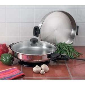  Stainless Steel Electric Skillet