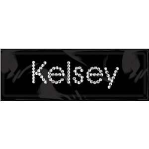  Rhinestone/Brad Name Stickers Kelsey