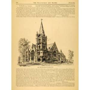 1890 Article Brooklyn Tabernacle Church Brooklyn NY Presbyterian 