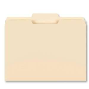  Business Source 16491 File Folder,1/3 in. Center Tab,1 Ply 