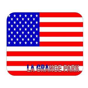  US Flag   La Grange Park, Illinois (IL) Mouse Pad 