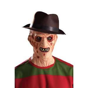 Lets Party By Rubies Costumes Freddy Krueger Adult Hat / Brown   Size 