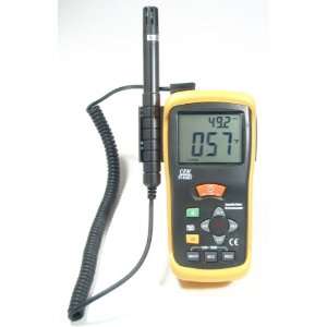    616CT 2 in 1 Non contact Infrared Laser Thermometer & Humidity Meter