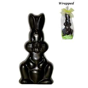 Belgian Chocolate Easter Bunny   Dark 74% Chocolate With Ground Cacao 