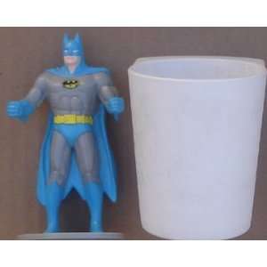  Batman PVC Figure With Plastic Cup 1988 Burger King 