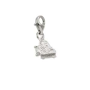  Rembrandt Charms Piano Charm with Lobster Clasp, Sterling 