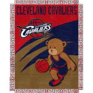 Cleveland Cavaliers 36x46 Baby Triple Woven Jacquard Throw  