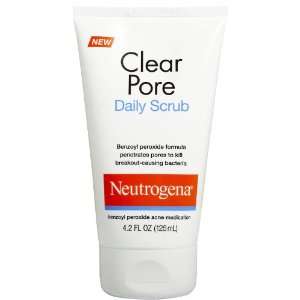  Neutrogena Clear Pore Scrub 4.2 oz Beauty