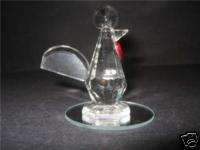 Crystal Rooster Bird Figurine Statue Feng Shui Protects  