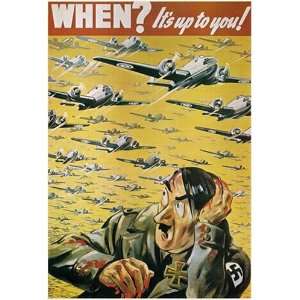  Vintage British World War Two WW2 Military Propaganda Poster 