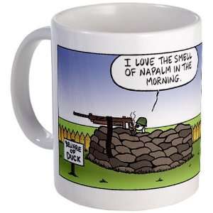  Smell of Napalm Humor Mug by 