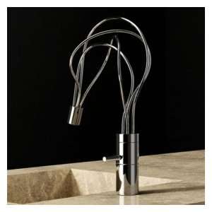   Single Handle Chrome Centerset Kitchen Faucet