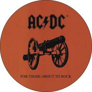  AC/DC Cannon Round Magnet BM 0200