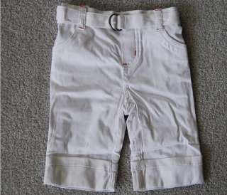 Green Dog Girls White Capris NWT as Sold in   