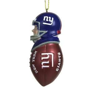 BSS   New York Giants NFL Team Tackler Player Ornament (4.5 Caucasian 