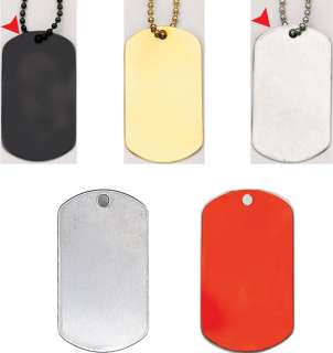 SOLID COLOR Fashion Dog Tags  