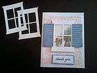   Cards, Stampin Up Bordering Blue, Memory Box,Tim Holtz, Sizzix