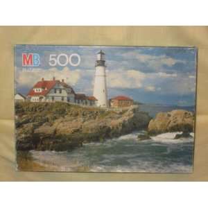   Piece   Portland Head Lighthouse, Maine   Jigsaw Puzzle Toys & Games
