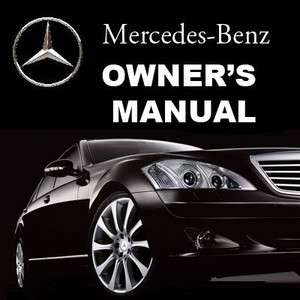 MERCEDES BENZ 2008 2009 2010 2011 S450 S550 S600 4MATIC OWNERS OWNERS 