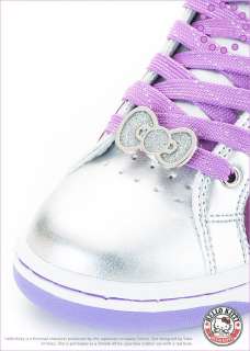 Sanrio Hello Kitty Lady High Profile Style Casual Shoes Silver Purple 