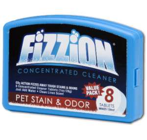 Fizzion Pet Stain & Odor Cleaner Refill Tablets(8 tabs)  